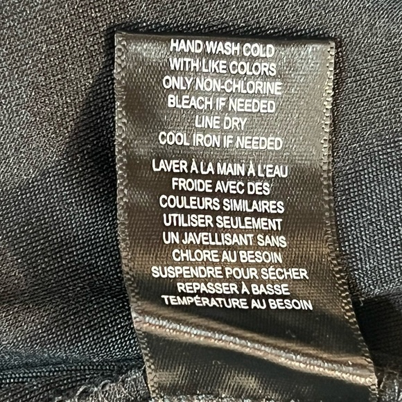 AFRM Mila Noir Rhinestone Rosette Mini Dress Size XS/TP, NWT - Picture 2 of 9